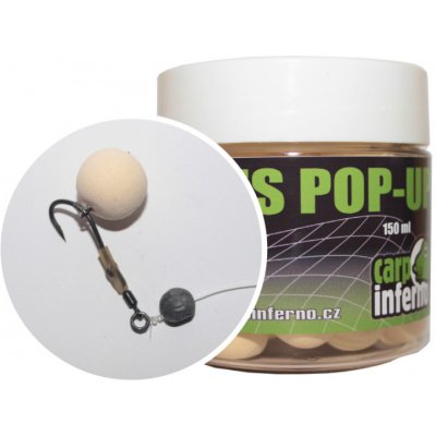 Carp Inferno Pop up boilies 150ml 16 mm Pepř – Zbozi.Blesk.cz