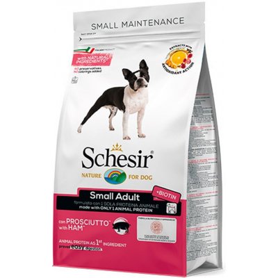 Schesir dog Small Adult Vepřová šunka s rýží 0,8 kg – Hledejceny.cz