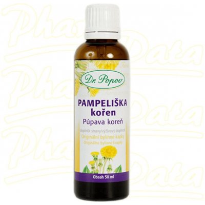 Dr. Popov Pampeliška kořen originální bylinné kapky 50 ml – Hledejceny.cz