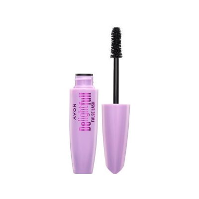 Avon Zhušťující prodlužující řasenka Delightfull Blackest Black 10 ml – Zboží Dáma