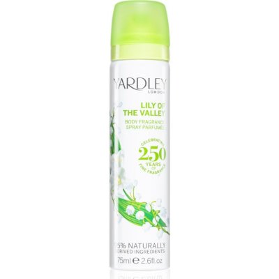 Yardley of London Lily of the Valley deospray 75 ml – Zboží Mobilmania