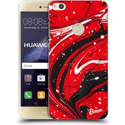 Pouzdro Picasee silikonové Huawei P9 Lite 2017 - Red black čiré – Zbozi.Blesk.cz