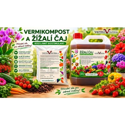 Vermifarma Žížalí čaj 10 l – Zboží Dáma