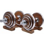 PROIRON Walnut Steel Jednoruční činka 2 x 10 kg – Hledejceny.cz