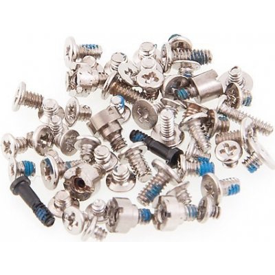 AppleMix Sada náhradních šroubků / šroubky pro Apple iPhone 5 - černá - kvalita A+ – Zbozi.Blesk.cz