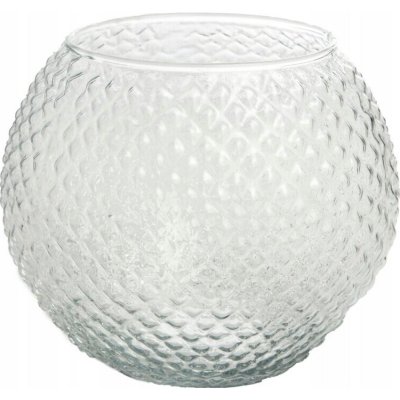Váza Sandra Rich Diamond skleněná, kulatý, výška: 170 mm, průměr: 200 – Hledejceny.cz