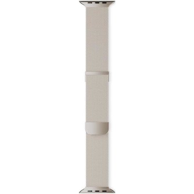 Epico Milanese+ pro Apple Watch SE/Series 1-11 (38/40/41/42mm) - hvězdně bílý 69818182100001 – Zboží Živě