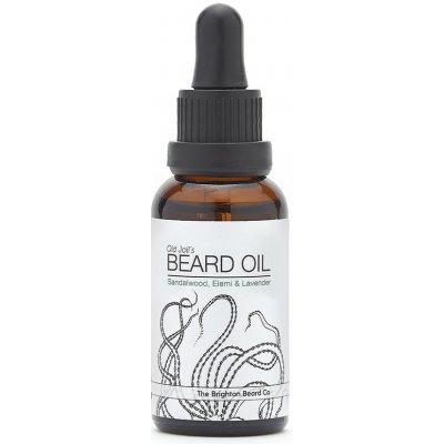 The Brighton Beard Company olej na vousy Sandalwood, Elemi & Lavender 30 ml – Hledejceny.cz