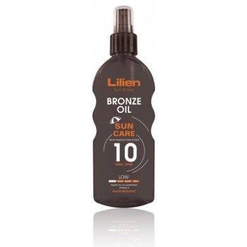 Lilien Sun Active Bronze voděodolný olej SPF10 200 ml