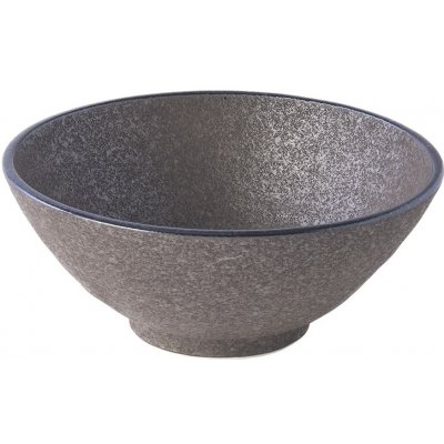 Made in Japan Earth Black Velká Udon Mísa 20 cm – Zboží Dáma