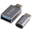 YENKEE Adaptér USB C na Micro USB,USB A YTC 021