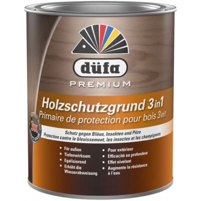 Düfa Premium Holzschutzgrund 3in1 2,5 l bezbarvý – Zboží Mobilmania