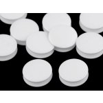 Knoflík velikost 28" cíchový dvojitý Varianta: bílá, Balení: 100 ks – Hledejceny.cz