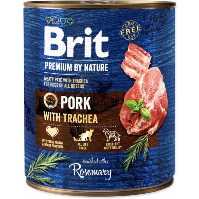Brit Premium by Nature Dog Pork with Trachea 800 g – Zboží Mobilmania