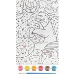 GRAFIX Malování podle čísel pro děti Lenochod – Hledejceny.cz