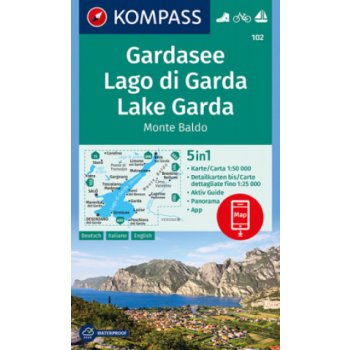 Lago di Garda 1:50 000 mapa