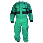 KMB Luxus pracovní kombinéza zeleno-černá – Sleviste.cz