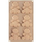 Orion Forma na pečení medvídci 30,3 cmx17,8 cm silikon 8592381255480 – Sleviste.cz