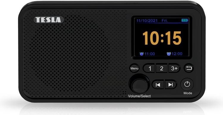 TESLA Electronics - Radio DAB+ FM 5W/1800 mAh black