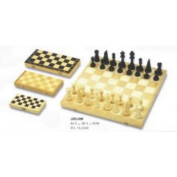 Šachy dřevěné Royal 29,5x29,5 cm