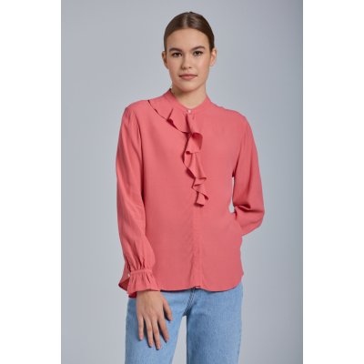 Gant D1. FLOUNCE BLOUSE růžová