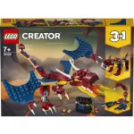 LEGO® Creator 31102 Ohnivý drak – Zboží Živě