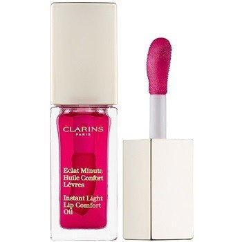 Clarins Vyživující olejová péče o rty Eclat Minute Huile Confort Lèvres 02 Raspberry 7 ml