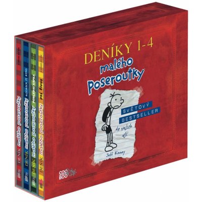 Deník malého poseroutky - BOX - Jeff Kinney