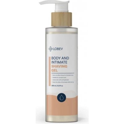 Lobey gel na holení pro tělo a intimní partie 200 ml – Zboží Dáma