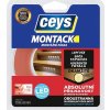Ceys Montack lepí vše okamžitě páska pro LED 10 m × 8 mm