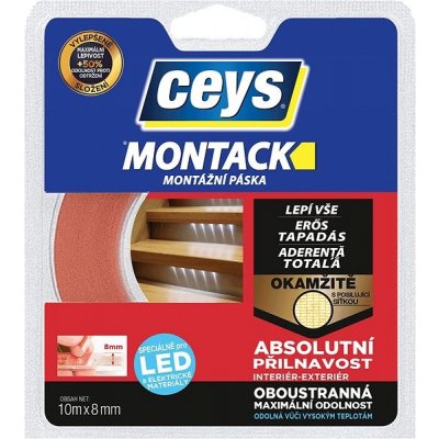 Ceys Montack lepí vše okamžitě páska pro LED 10 m × 8 mm – Hledejceny.cz