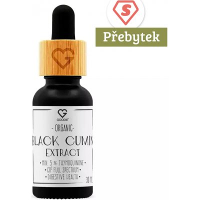 Goodie Extrakt z černého kmínu BIO full spectrum extract min. 5 % Thymoquinone 30 ml – Hledejceny.cz