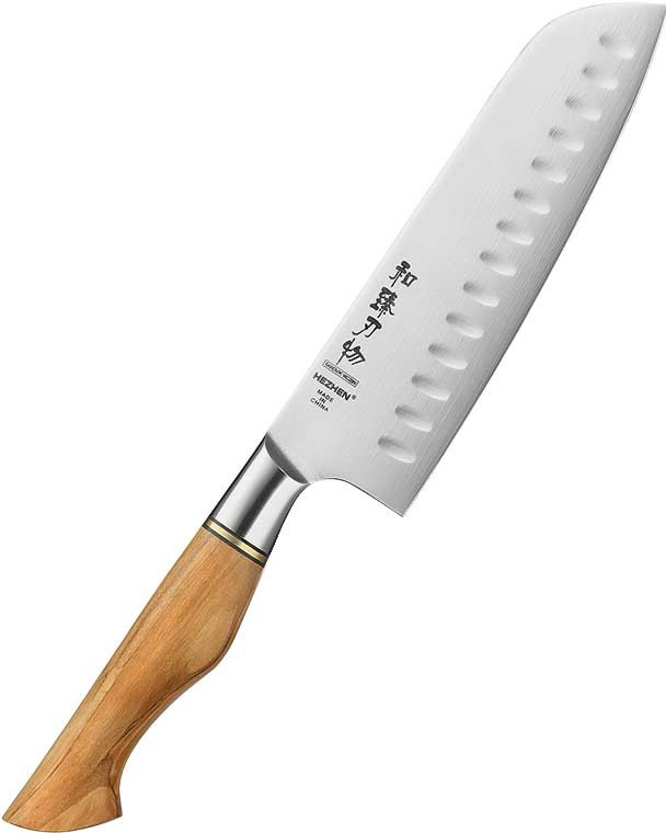 XinZuo Santoku nůž HezHen B30S 7\