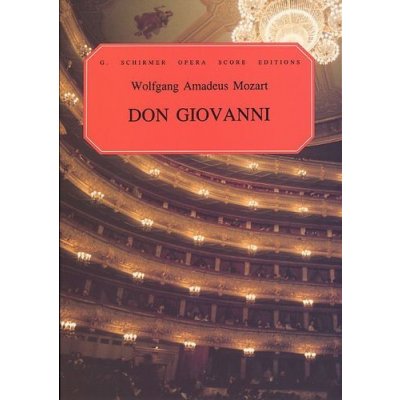 W.A. Mozart: Don Giovanni noty klavírní výtah – Zboží Mobilmania