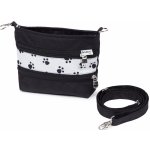 Iridog Pamlskovník & crossbody 2V1 černý s černými tlapky 21 x 15 cm – Hledejceny.cz