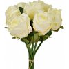 Květina Svazek krémových růží 30 cm