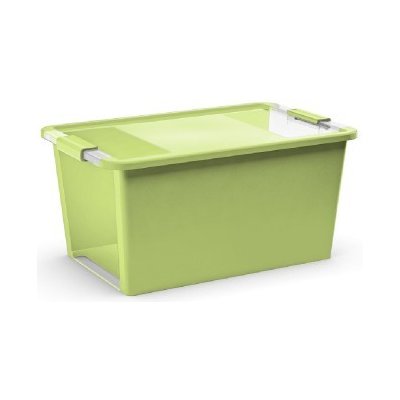 KIS Box Bi-Box L 40L světlý zelený 35x55x28 cm s víkem – Hledejceny.cz