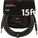 FENDER Deluxe Series Instrument Cable Straight/Angle 25