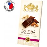 Carla Hořká 70% s praženými mandlemi 80 g – Zbozi.Blesk.cz