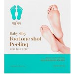 Holika Holika Baby Silky Foot exfoliační maska na popraskaná chodidla + ponožky One Shot Peeling 2 x 20 ml – Sleviste.cz