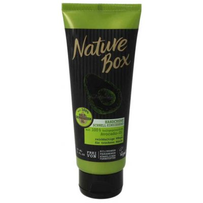 Nature Box krém na ruce se za studena lisovaným avokádovým olejem 75 ml – Zboží Mobilmania