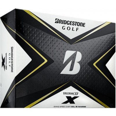 Bridgestone Tour B X bílé 3 ks – Zboží Mobilmania