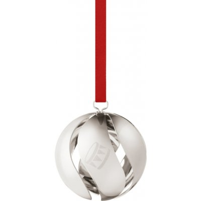 Georg Jensen Vánoční ozdoba Ball Palladium 2026 – sběratelská edice, stříbrná barva, kov – Hledejceny.cz