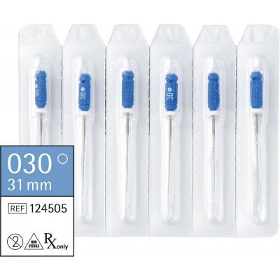 smartdent Hedstroemfeilen 31mm ISO 030 6 ks – Hledejceny.cz