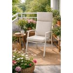 Hartman Flora zahradní polohovací židle beige – Hledejceny.cz