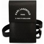Karl Lagerfeld Saffiano Rue Saint Guillaume černé – Zboží Živě