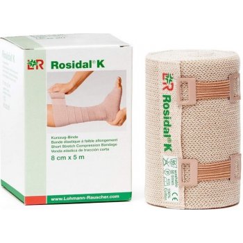 Rosidal K Obinadlo elastické 8cm x 5m 1 ks