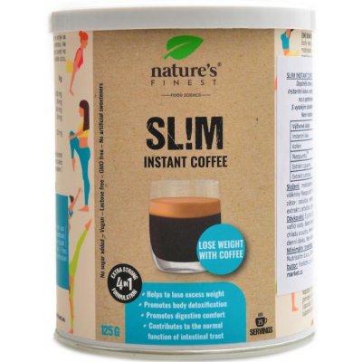 Nature's Finest Nutrislim Coffee 125 g – Sleviste.cz