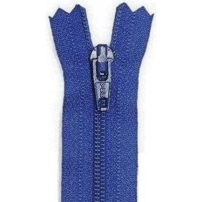 YKK zip spirálový nedělitelný, modrý královský - 25 cm – Hledejceny.cz