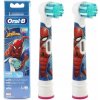 Náhradní hlavice pro elektrický zubní kartáček Oral-B Stages Kids Spiderman 2 ks